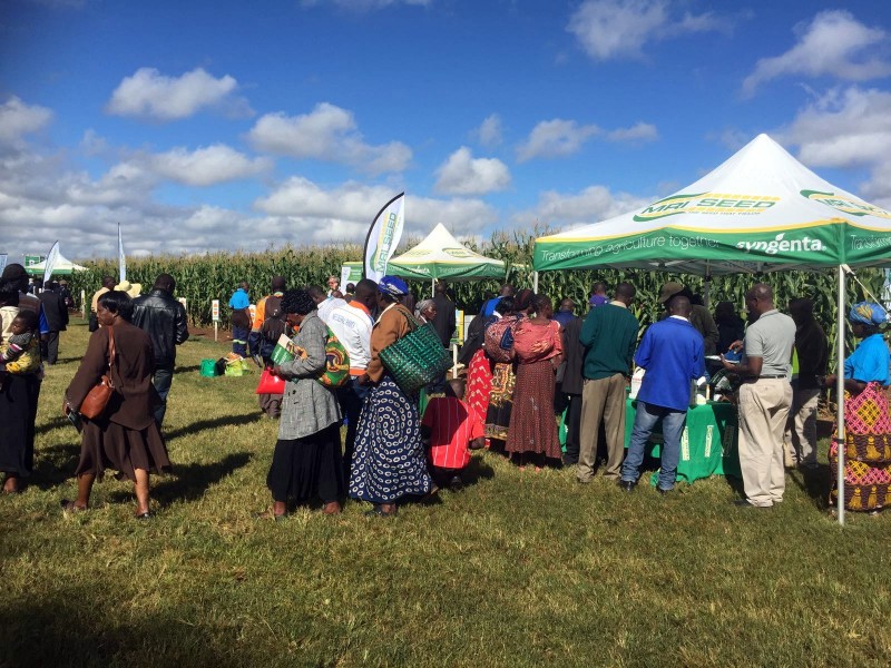 Bles Dairies at the Agritech Expo in Zambia
